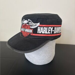 Harley-Davidson pillbox painters hat